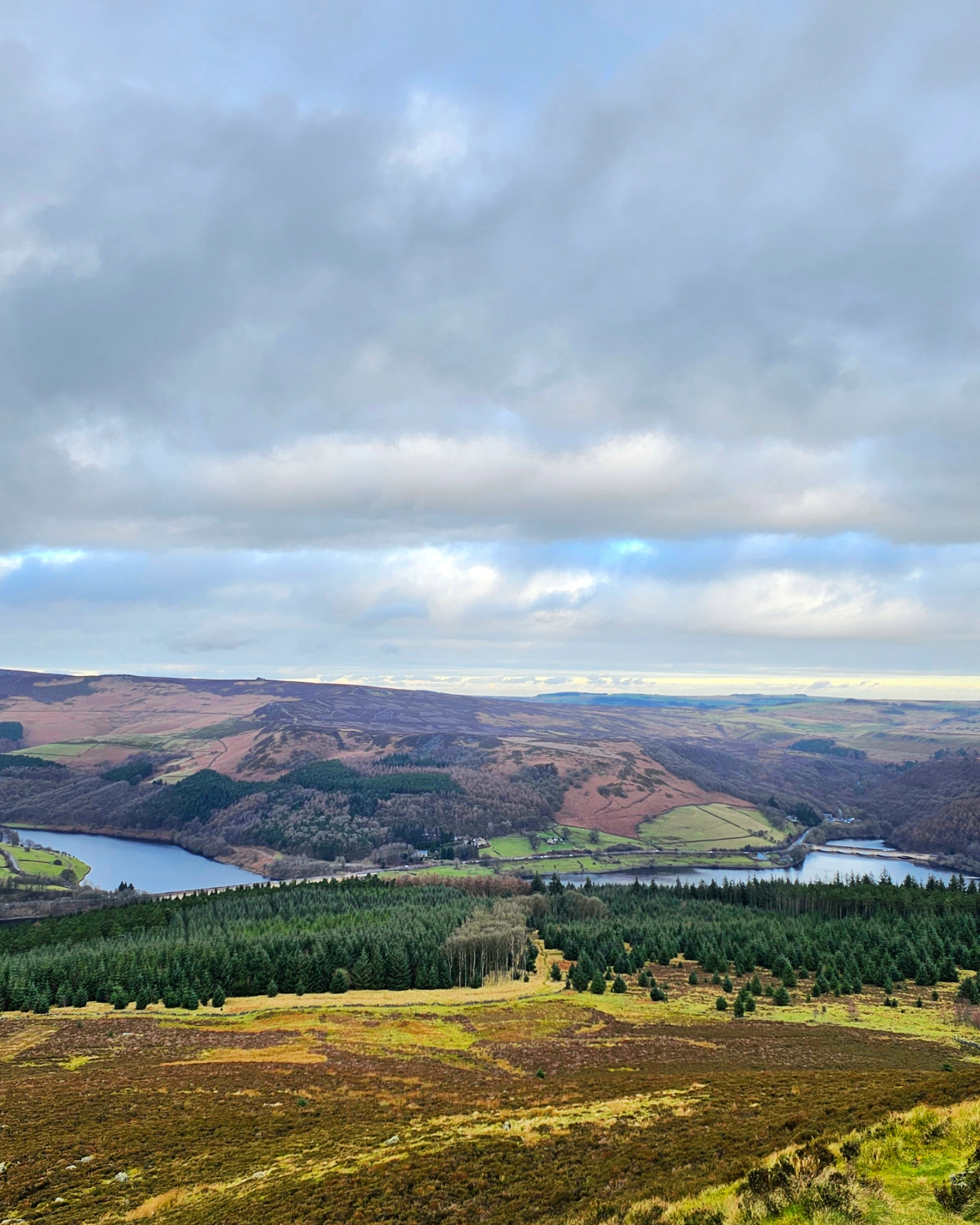 Winn Hill, Ladybower Reservoir, Derbyshire, Peak District National Park, UK, Photography Papa Bear, All rights reserved ©