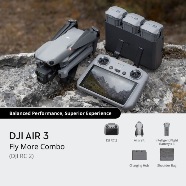 The DJI Air 3 is not just a drone; it's a gateway to a new dimension of visual storytelling. Whether you're an adventurous traveler, an aspiring filmmaker, or a seasoned professional, this drone offers the tools to capture your world like never before.